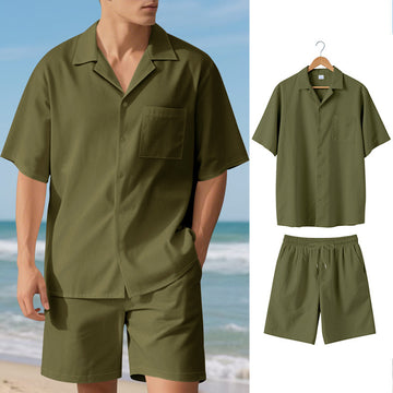 Men's Summer Suit Loose Casual Light Luxury