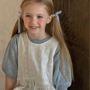 Fashion Children Vintage Vest Dress