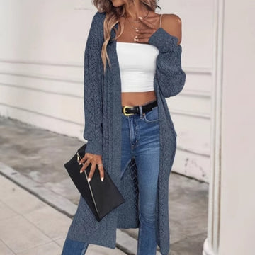 Casual Knitted Loose Fashion Long Cardigan