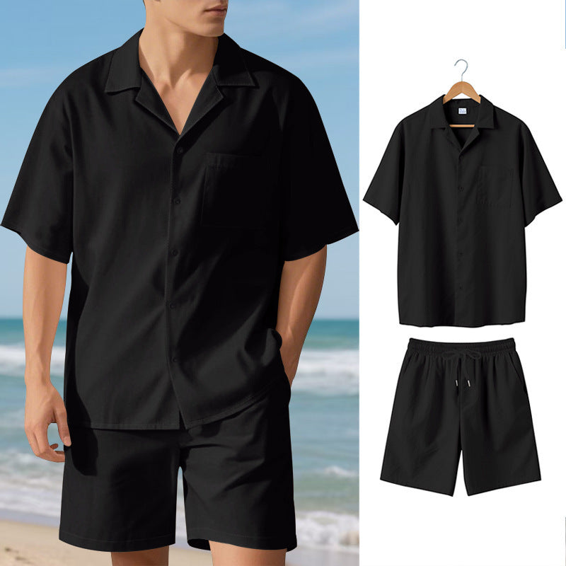 Men's Summer Suit Loose Casual Light Luxury