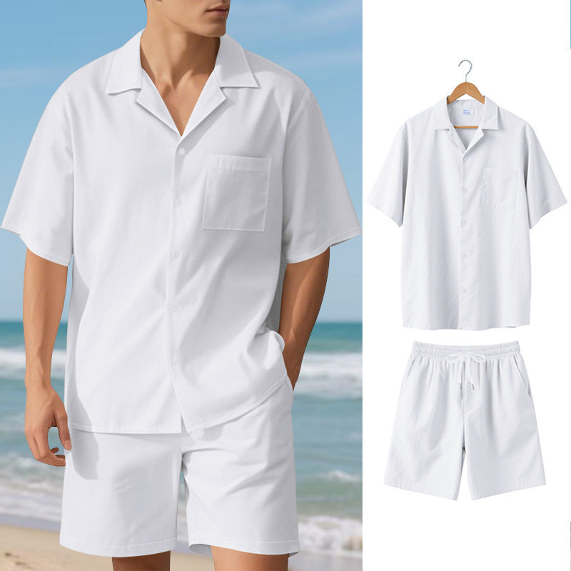 Men's Summer Suit Loose Casual Light Luxury