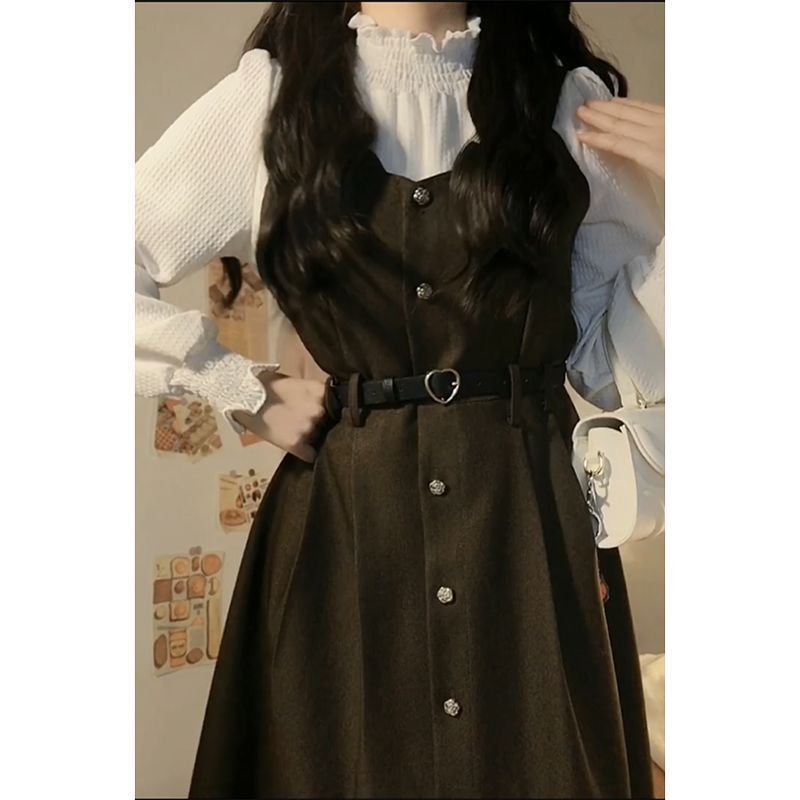 Fashion Personalized Strap Dress Children