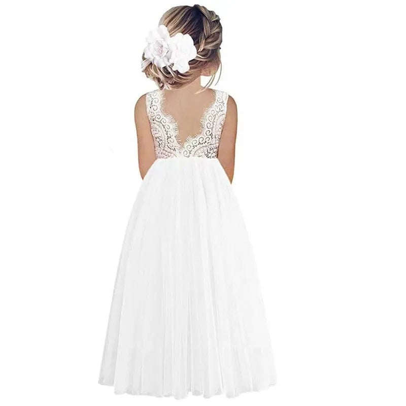 Fashion Personality Children Princess Long Dress