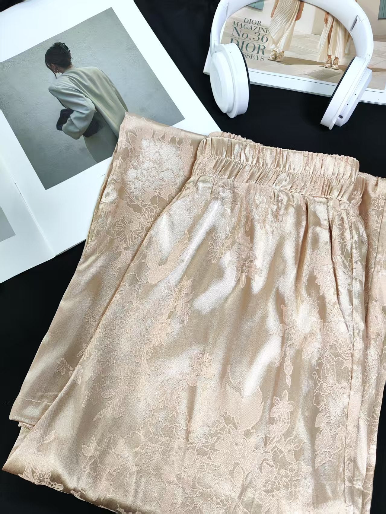 High-end Idle Style Versatile Loose Drooping Women's Wide-leg Pants
