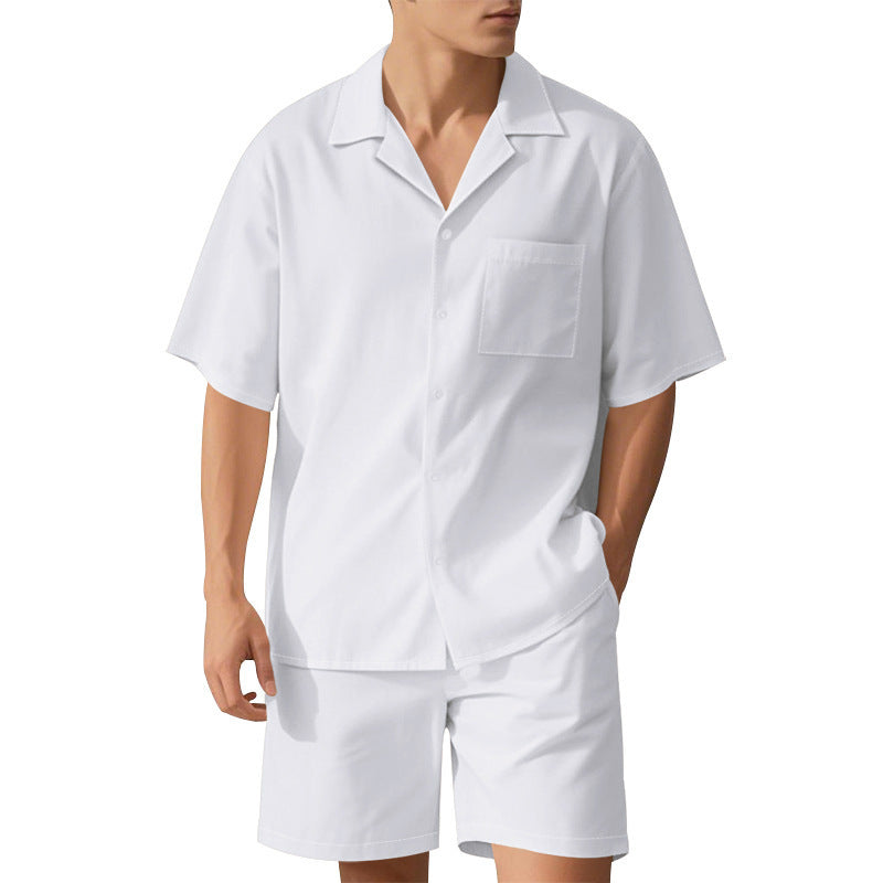 Men's Summer Suit Loose Casual Light Luxury