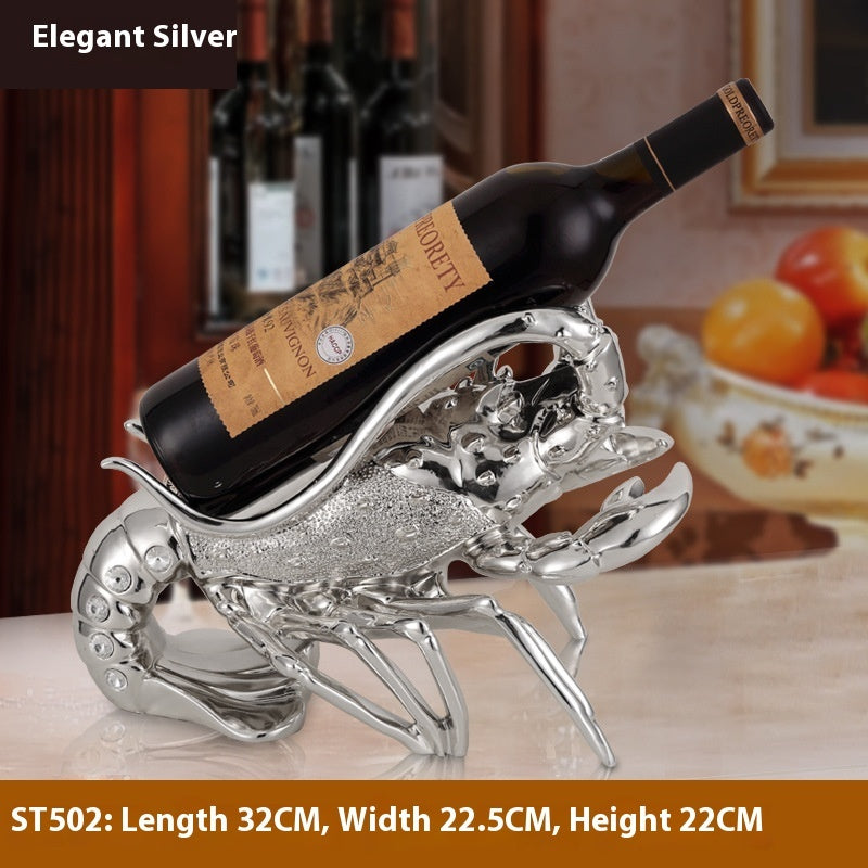 Lobster Wine Rack Crafts Ornaments