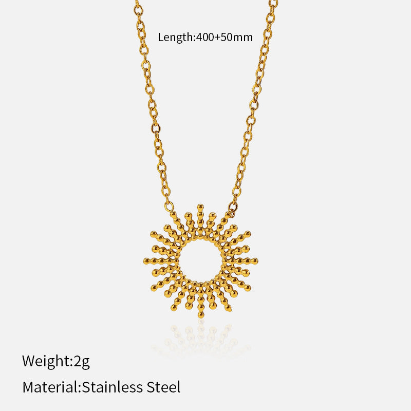SUNFLOWER Series Niche Accessories Accessories Fashion Necklace Bracelet