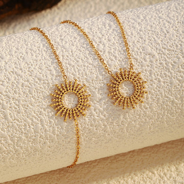 SUNFLOWER Series Niche Accessories Accessories Fashion Necklace Bracelet