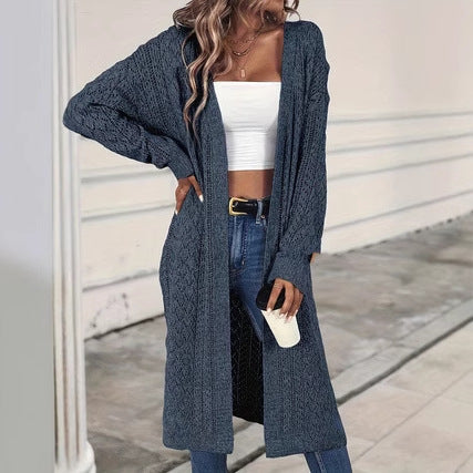 Casual Knitted Loose Fashion Long Cardigan