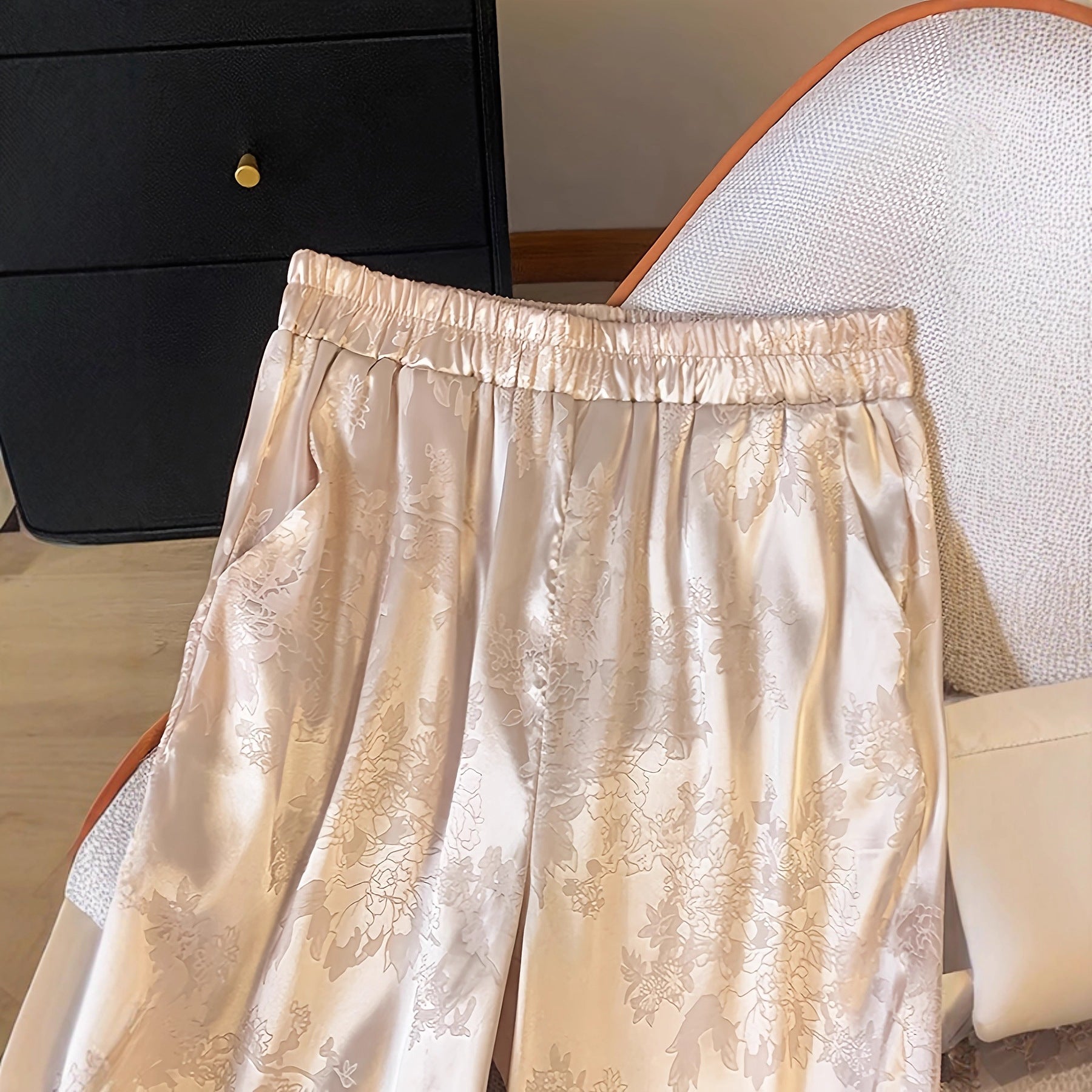 High-end Idle Style Versatile Loose Drooping Women's Wide-leg Pants