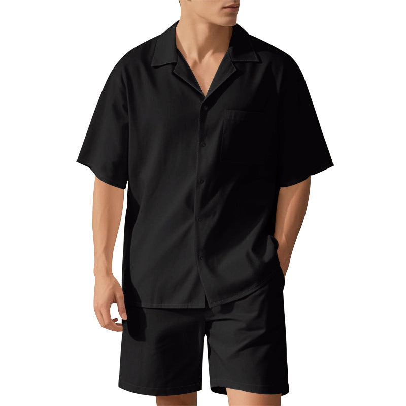 Men's Summer Suit Loose Casual Light Luxury