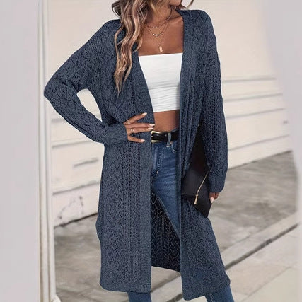 Casual Knitted Loose Fashion Long Cardigan