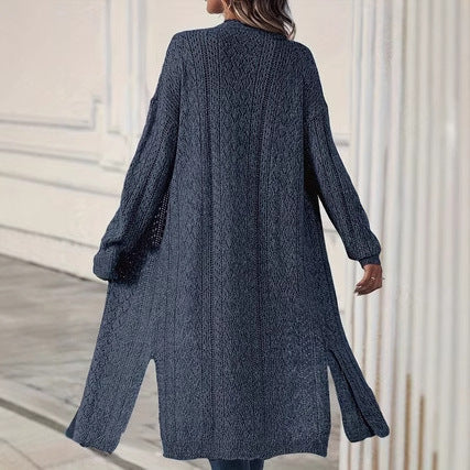 Casual Knitted Loose Fashion Long Cardigan